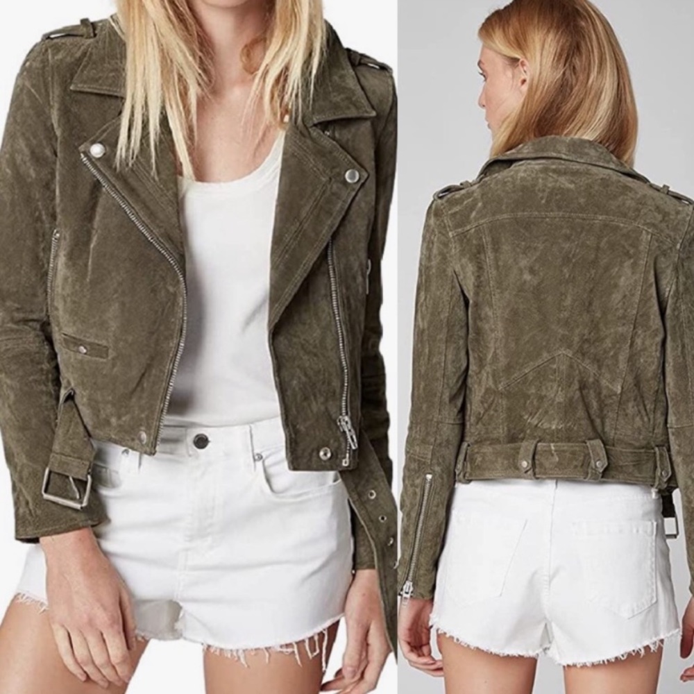 Blank NYC Suede Moto jacket - Picture 2 of 8